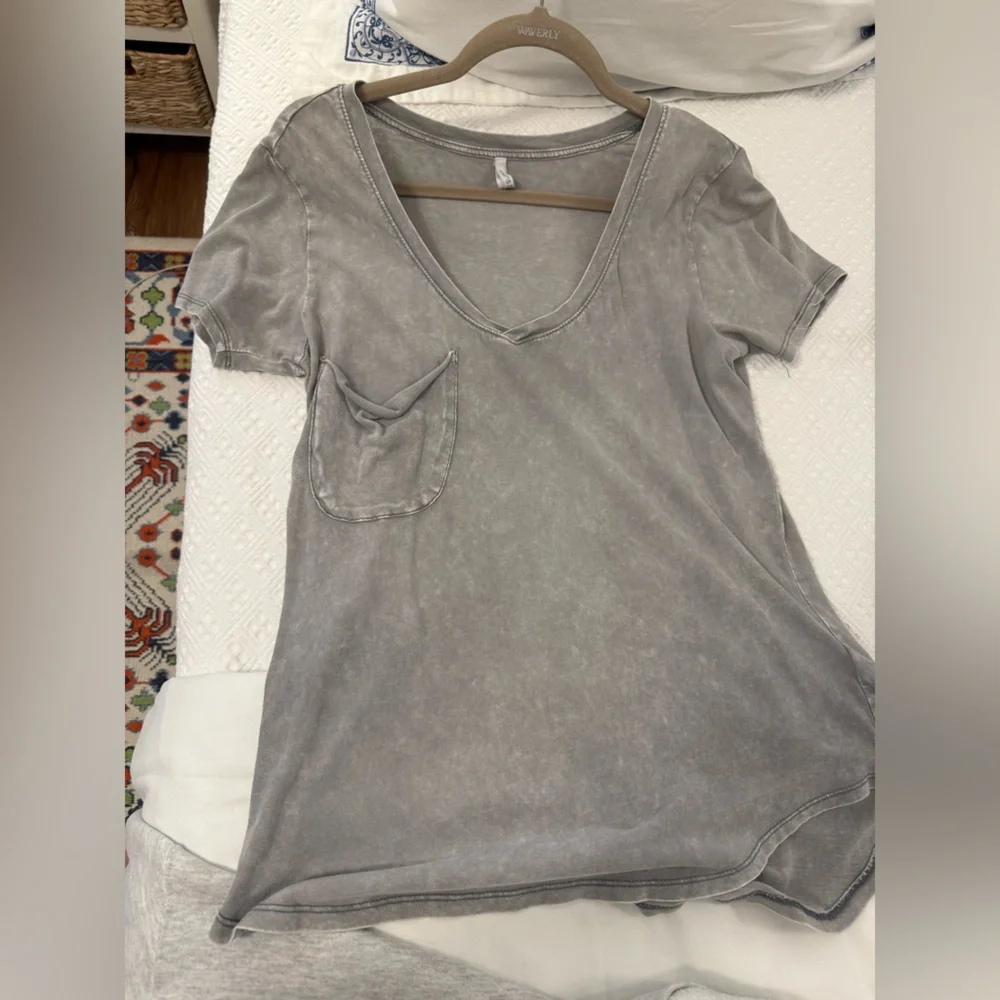 Z Supply Gray Relaxed Short Sleeve Tee - Picture 7 of 7